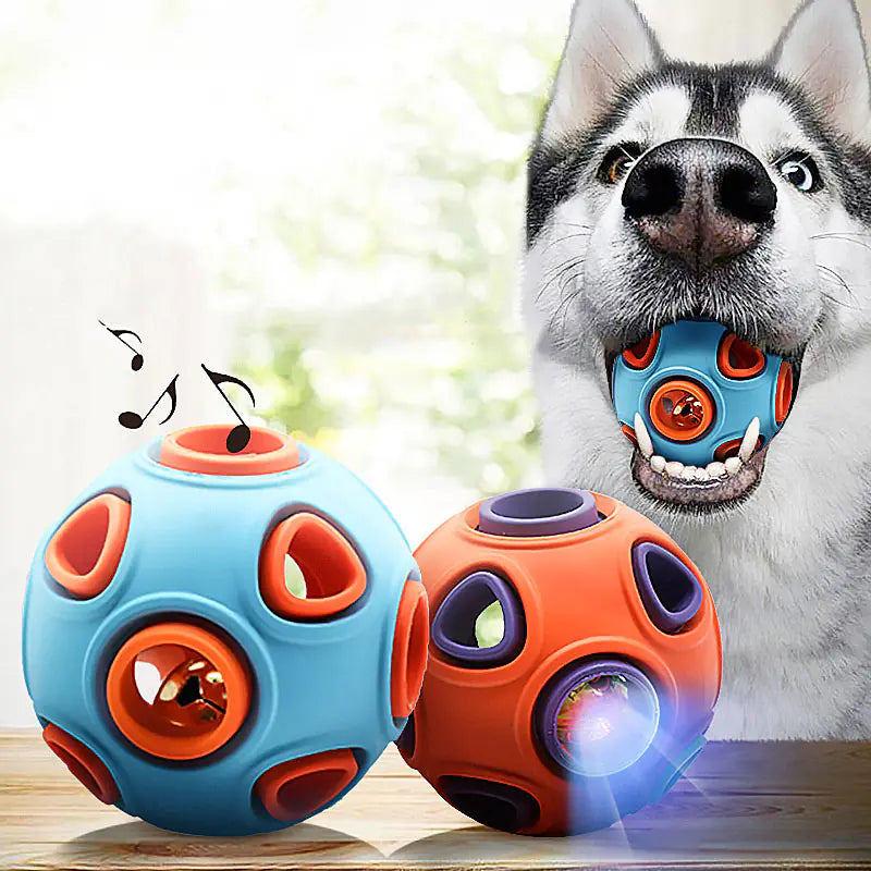 Dog Toy Ball (Glow / Bells)