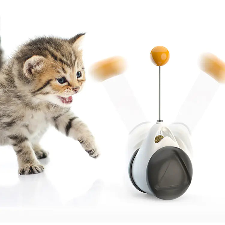 Wobble Toy for Cats with Treat Dispenser