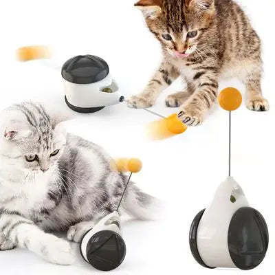 Wobble Toy for Cats with Treat Dispenser