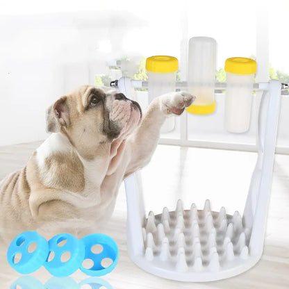 Slow Feed Puzzle Dog Bowl for Pet Feeding